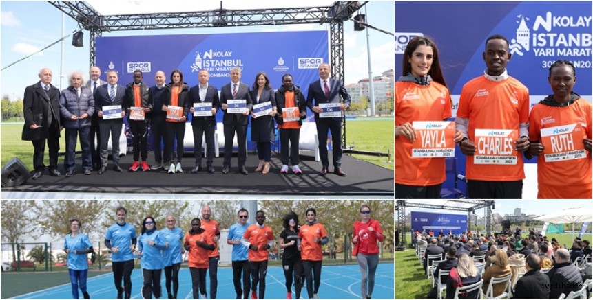 N Kolay 18. İstanbul Yarı Maratonu Basın Toplantısı Gerçekleştirildi
