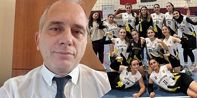 Başkan Stelyo Muhlıdıs, Yıldız Kız Voleybol Takımının Galibiyetini Kutluyor