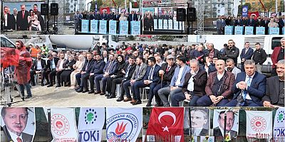 Cumhurbaşkanı Erdoğan Kentsel Dönüşüm Projesinin Temelini Attı