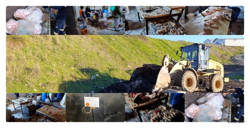 Eyüpsultan’da Ruhsatsız Hayvan Ayağı İşleme Tesisi Mühürlendi