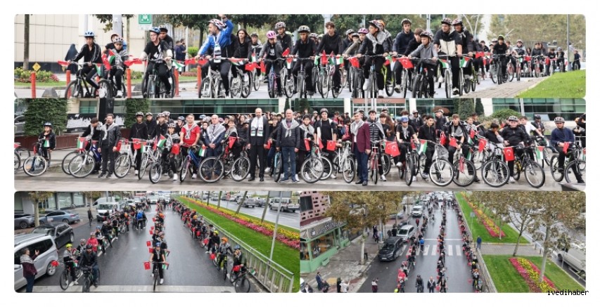 Gazze’deki Çocuklara Umut İçin Pedal Çevirdiler