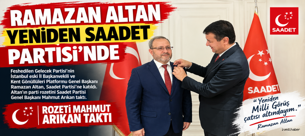 Altan, Yeniden Millî Görüş çatısı altınd..