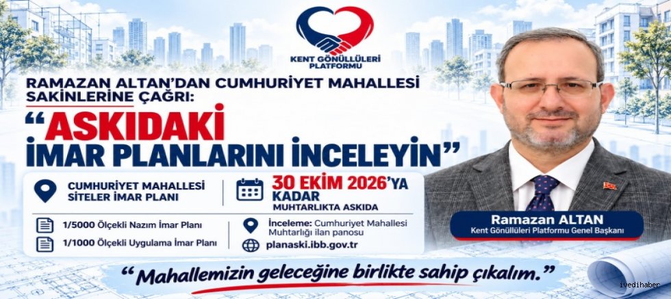 Ramazan Altan’dan Cumhuriyet Mahallesi S..