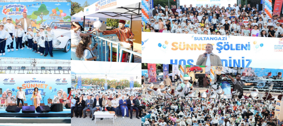 Sultangazi’de 1500 Çocuk İçin Toplu Sünn..