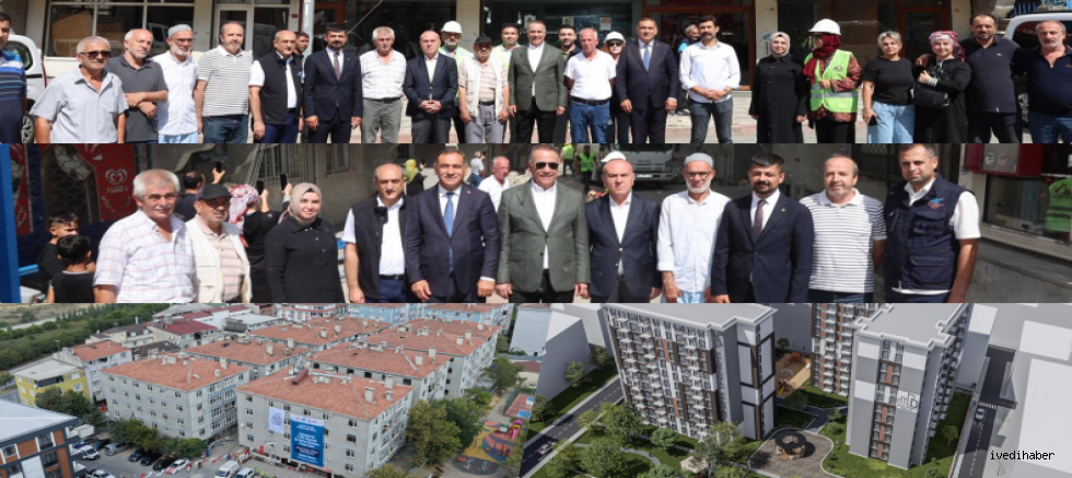 Sultangazi’de Kentsel Dönüşüm Hızla Sürüyor