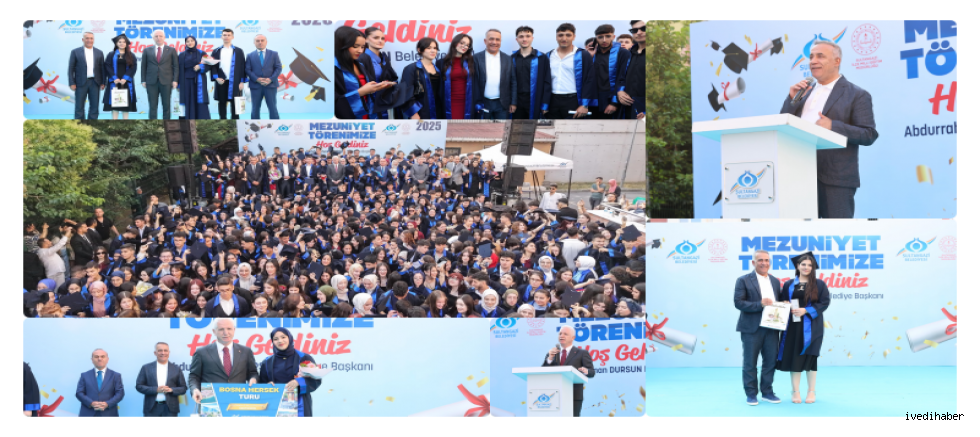 Sultangazili Gençlerin Mezuniyet Heyecan..