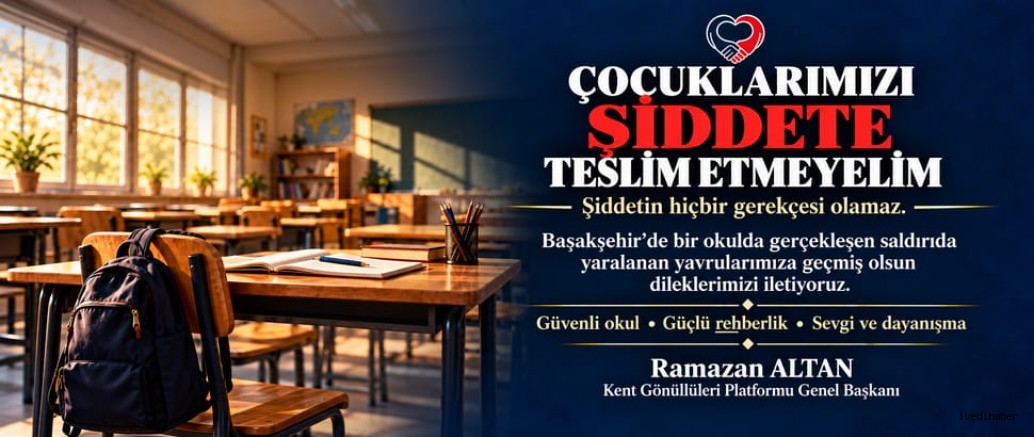Ramazan Altan’dan Çağrı: “Okul Saldırıları Her Yönüyle Araştırılmalı”