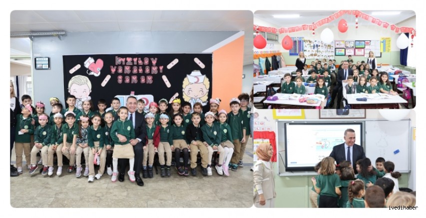 Sınıf Başkan Adayı Mina Sözünü Tuttu! Başkan Dursun Öğrencileri Ziyaret etti 