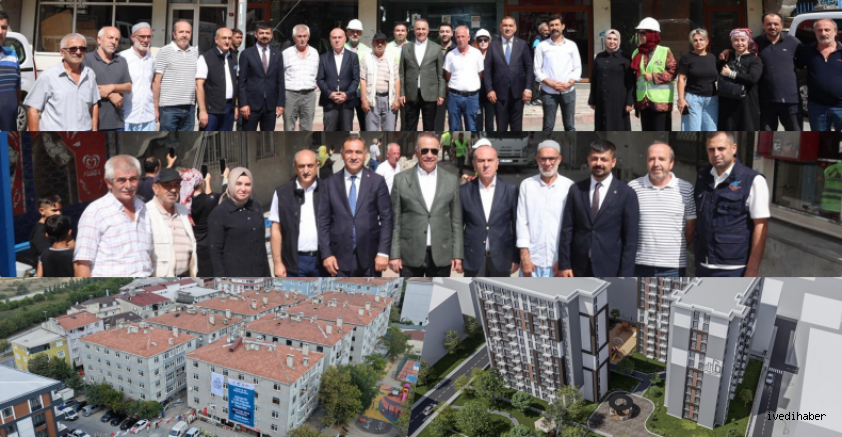 Sultangazi’de Kentsel Dönüşüm Hızla Sürüyor