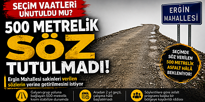 500 Metrelik Söz Hâlâ Yolda Kaldı!