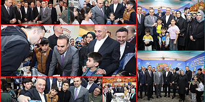 Bakan Kacır, Sultangazi Belediyesi Ramazan Etkinlik Çadırını Ziyaret Etti