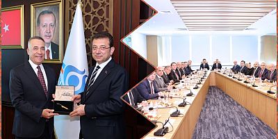Başkan Dursun, İBB Başkanı İmamoğlu’nu Makamında Ağırladı 