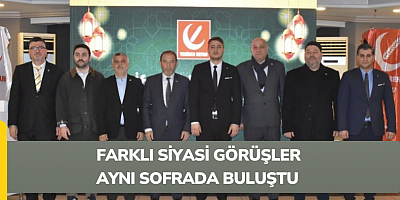 Beyoğlu’nda Siyasi Farklılıklar Aynı Sofrada Buluştu