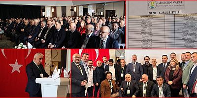 Giresun Vakfı Genel Kurulunda Değişim Rüzgârı