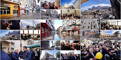 KILIÇDAROĞLU VE BÜYÜKŞEHİR BELEDİYE BAŞKANLARI HATAY’DA