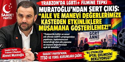Muratoğlu: “Kültür ve Sanat Adı Altında ..