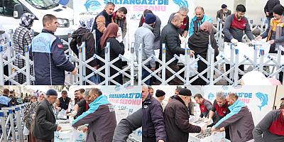 Ramazan’da da Balık Dağıtımı Sürüyor