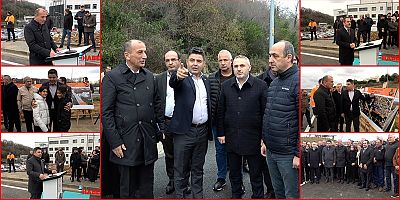 Şile Devlet Hastanesi Acil Bağlıntı Yolu Ve Yaya Üst Geçiti Resmi Olarak Hizmete Başladı..