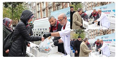 Sultangazi Belediyesi’nden Ücretsiz Balık Dağıtımı!