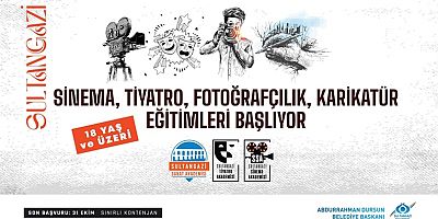 Sultangazi Belediyesi Sanat Akademisi Kurs Kayıtları Başladı!