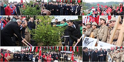 Sultangazi'de Sarıkamış Şehitleri Anısına Hatıra Ormanı 