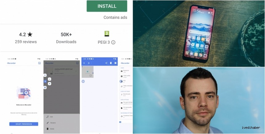 Truva atına dönüşen ekran kaydedicisi iRecorder