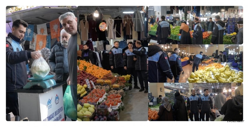 Zabıta Ekiplerinden Pazarlara Denetim